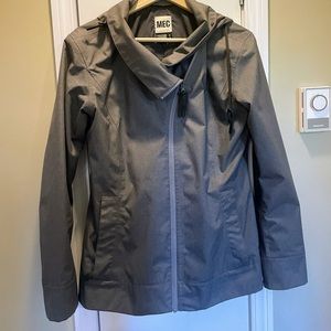 Grey MEC raincoat, size S